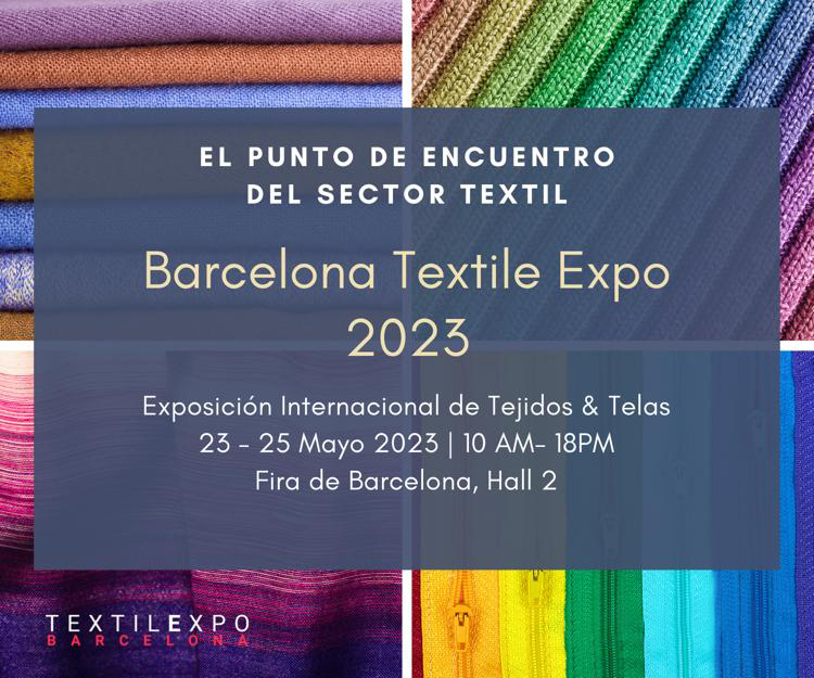 WE ARE IN 2023 BARCELONA TEXTİLE EXPO.